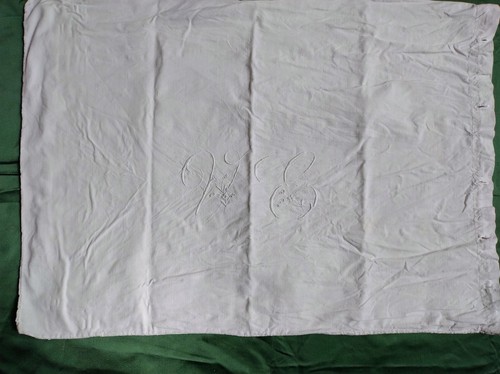 Antica federa lino con - antica,