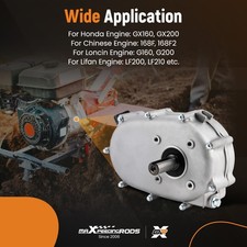 Riduzione Cambio 2:1 e Frizione Bagnata Per Honda GX160 GX200 5,5CV Riduttore Cambio