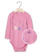 Lotto 4 body marca GAP - taglia 6/12 mesi