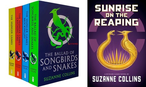 Hunger games books - 5, set