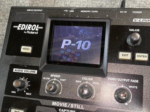 Roland edirol visual - p-10,