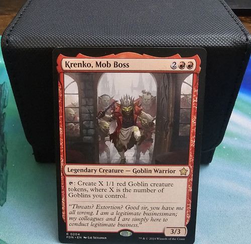 Krenko mob boss mtg mazzo - boss,