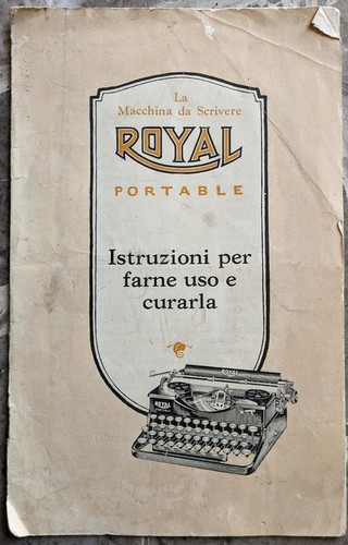 Macchina scrivere royal - macchina, da