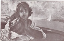 MONZA - Villa Reale: Mostra Mose' Bianchi  "Meditabonda"   1925