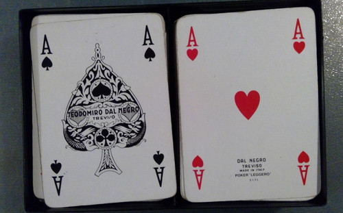 Doppio mazzo carte poker - doppio,