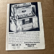 ORIGINALE Pubblicità Jukebox