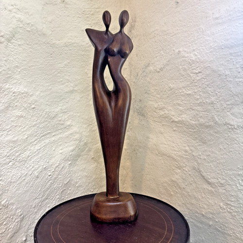 Scultura simon randers - simon, teak