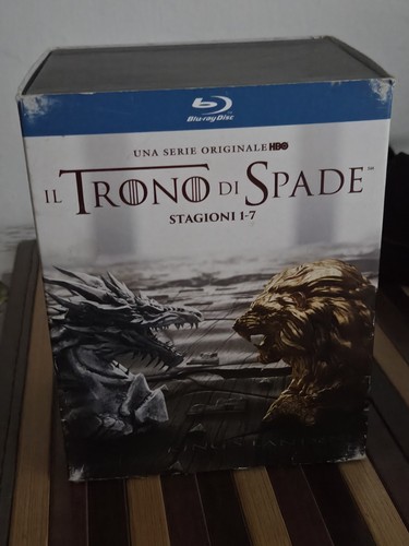 Blu ray cofanetto trono - blu, di