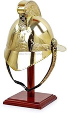 Casco pompiere MFB in ottone