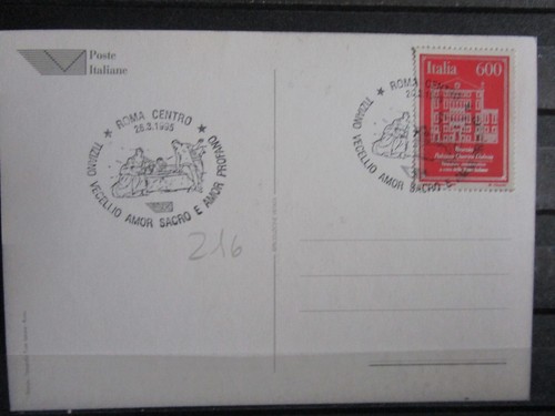 Commemorative postcard sacred - commemorative,