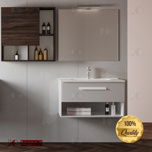 Mobile bagno sospeso con - 80,