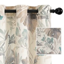 Floral Curtains 72 Inch Length