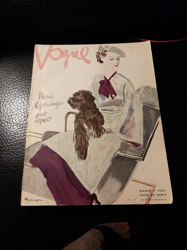 Vogue march 1935 mourgue - march,