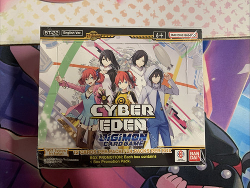 Digimon tcg booster box cyber - digimon,