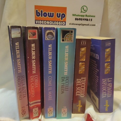 Wilbur smith lotto 6 volumi - lotto,