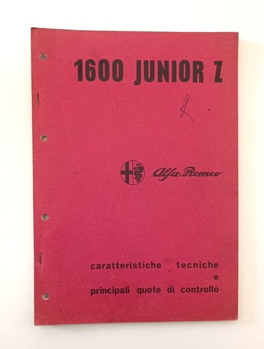 1600 junior zagato - a.r.,
