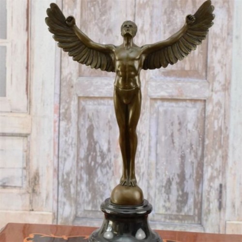 Statua scultura bronzo - , icaro