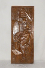 80cm große geschnitzte