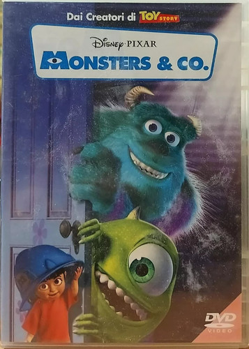Monsters dvd disney - monsters, &