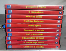 lotto 10 Film DVD "Il Grande Cinema Di Totò " Collana FABBRI EDITORE toto
