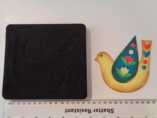 Sizzix Bigz Folk Bird ~ tessuto e cucito - stampo artigianale