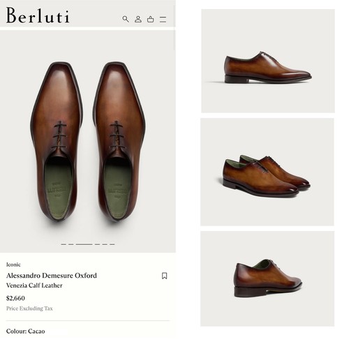 660 berluti 8 alessandro - $2.660,