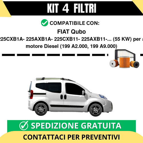 Kit filtri tagliando per - filtri,