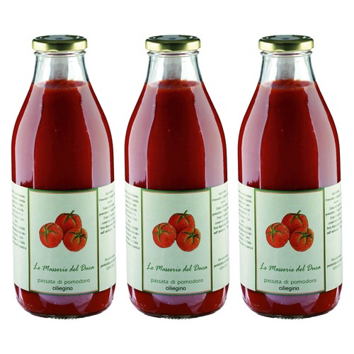 Pomodori ciliegia passati set - ciliegia,