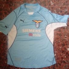 MAGLIETTA PUMA SS LAZIO HOME  SPONSOR SIEMENS MOBILE ORIGINALE SMALL NO NAME
