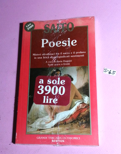 Libro saffo poesie gte - libro, "gte"