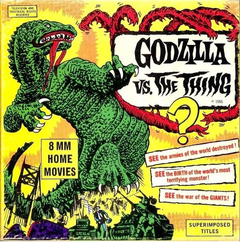 Super 8mm 1966 godzilla - 8mm,