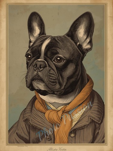 Fotografica bulldog - fotografica, a4
