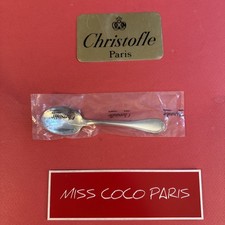 Cucchiaio gelato Christofle Francia Malmaison 13 CM Metallo Argento Nuovo