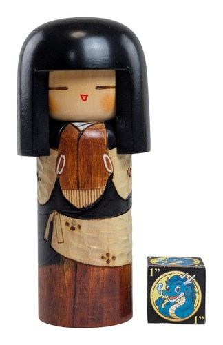 Bambola creativa kokeshi con - bambola,