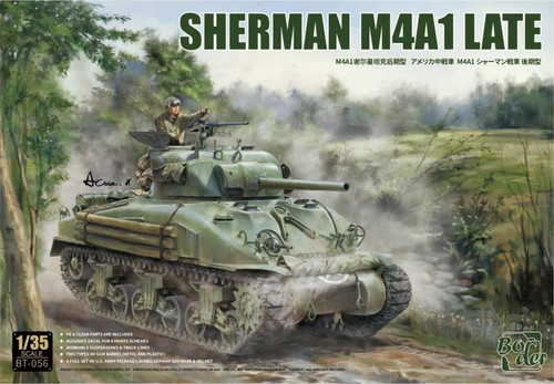 Border model sherman - sherman, m4a1
