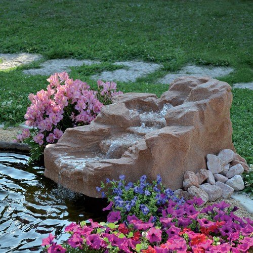 Roccia artificiale con - roccia,