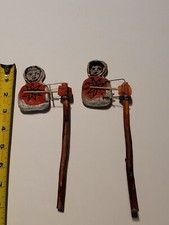 Vintage Antique Hand Painted