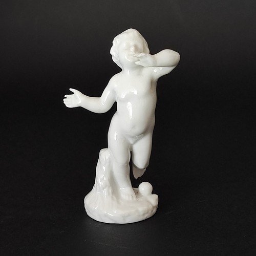 Figura puttino con boccia - con,
