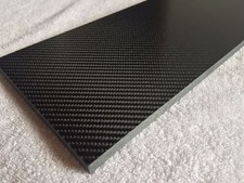 LASTRA di CARBONIO 29x10.5cm spessore 3mm ...