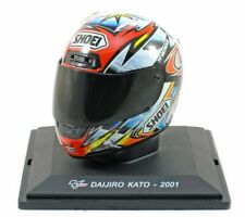 CASCO DEAGOSTINI 1/5 SHOEI DAIJIRO KATO HONDA MOTOGP 250CC CAMPIONE DEL MONDO 2001