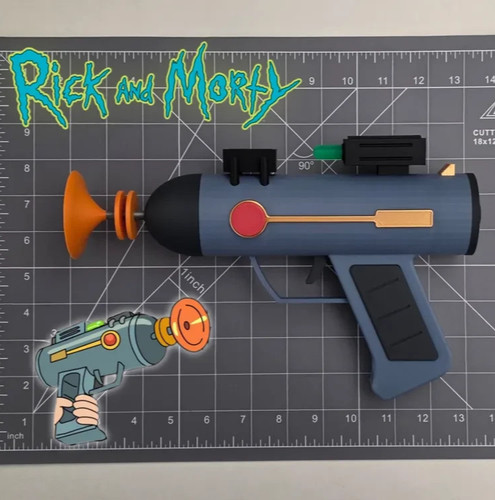 Pistola laser rick - pistola, morty