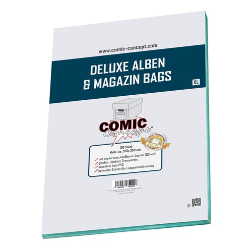 Comic concept deluxe album - comic, e