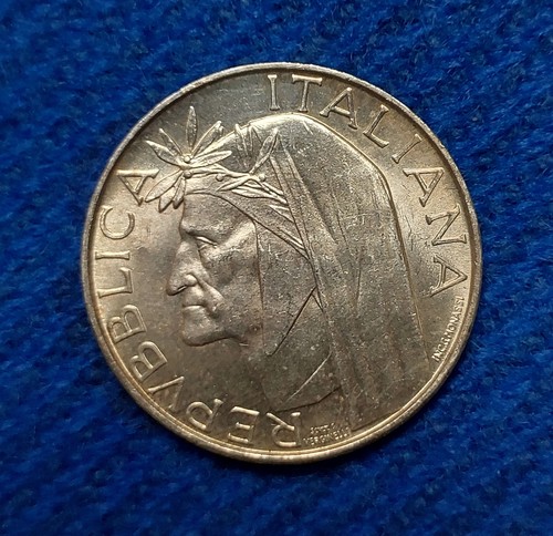 Moneta 500 lire argento - moneta,