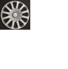SET DA 4 COPPE RUOTA COPRICERCHI COPRIRUOTA BORCHIE 15" PER FORD FIESTA DAL 2008