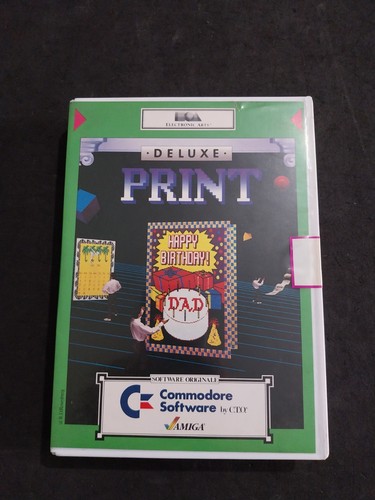 Deluxe print commodore amiga - print,