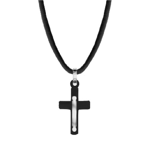 Collana pendente croce uomo - croce,