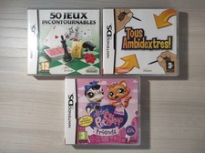 LOTTO 3 GIOCHI PER NINTENDO DS COMPLETI IN OTTIME CONDIZONI E FUNZIONANTI