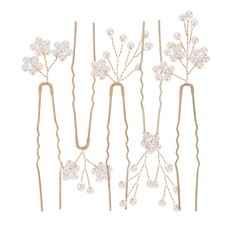  5 Pcs Sposa Accessori Pettinino Per Capelli Clip Decorativi Fermaglio