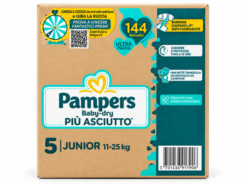 Pampers baby dry più - pampers, baby-dry