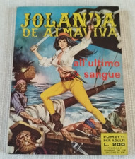 JOLANDA DE ALMAVIVA 6 1970 EDIZIONI ERREGI RG EDICOLA CON POSTER